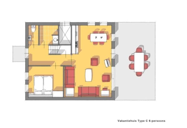 5-Persoons Kindervakantiehuis (CK5) in Assen Drenthe - Afbeelding 14