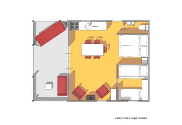 5-persoons Camphome in Assen Drenthe - Afbeelding 11