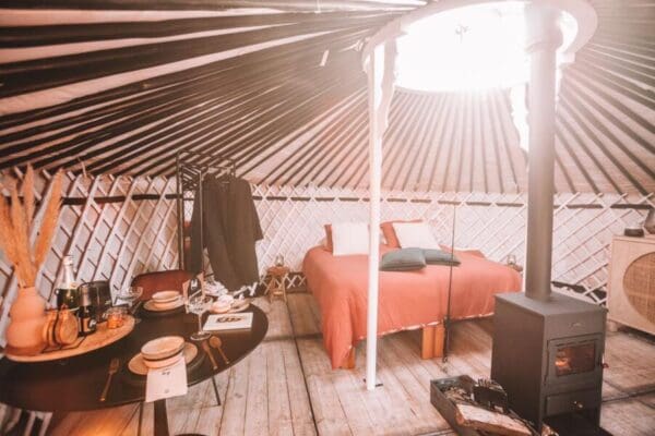 Boutique yurt 'Puck'