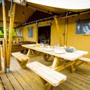 Glamping Lodge 7p. in Udenhout Noord-Brabant - rentatentnederland.nl