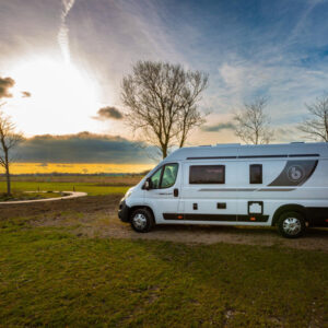 In de buurt van het strand en van Middelburg
