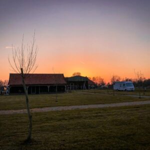Prachtige rustige Camping in de Betuwe aan de Hollandse Waterline. Vuren