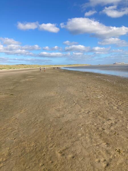 Tipi tent in Duingebied op de zuidpunt van Texel. Den Hoorn