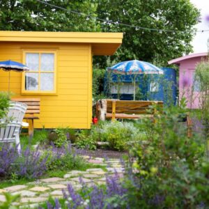 Unieke caravan bij de Vinkeveense Plassen. Vinkeveen