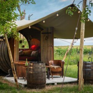 Genieten in onze luxe tipi's of pipowagen - Gelderland. Zennewijnen