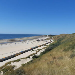 Minicamping met uitzicht op duinen