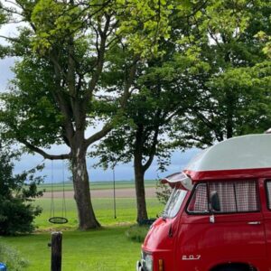 Boerencamping met bos- en waterzicht