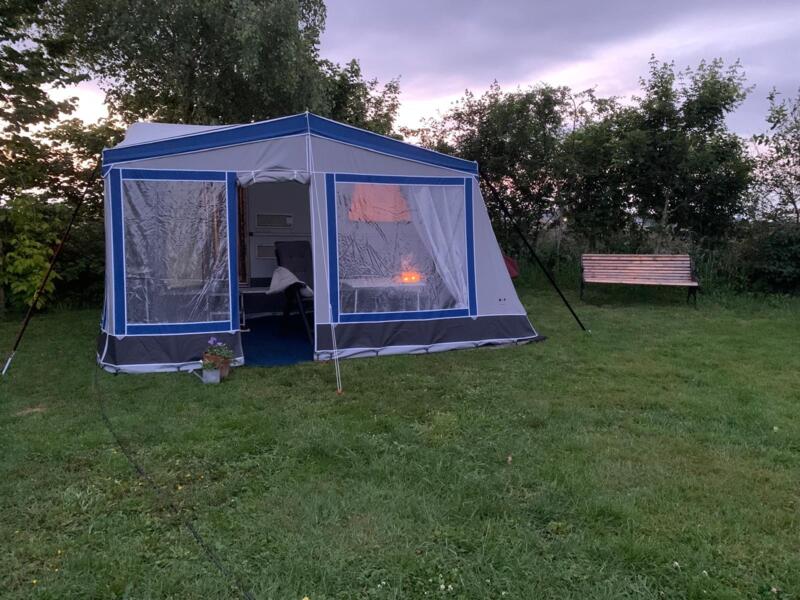 Boerencamping tussen landerijen
