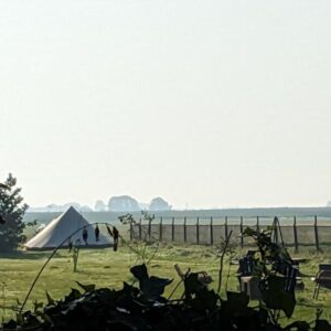 Rustige mini-camping Cote de Sloot. Sint Maartensbrug